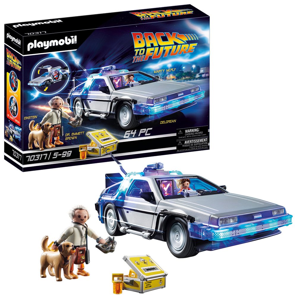 PLAYMOBIL Back to the Future DeLorean Playset 70317 for sale online